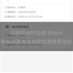 比特派APP功能 Bitpie钱包和其他钱包的优势差异对比