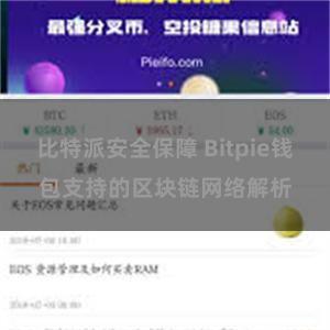 比特派安全保障 Bitpie钱包支持的区块链网络解析